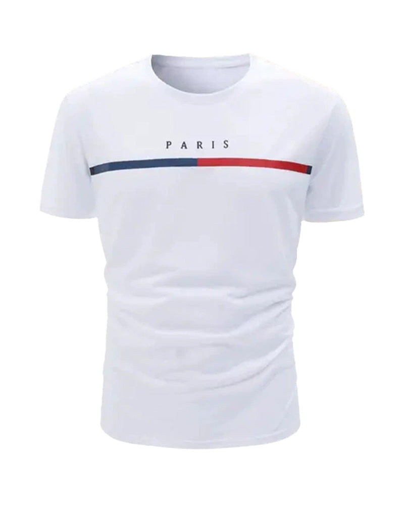 T-Shirt Snel Droog Ronde Hals Korte Mouw