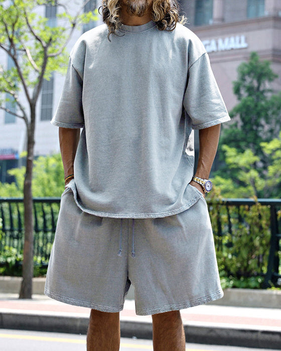 Casual Effen Mouwloze Sportsets
