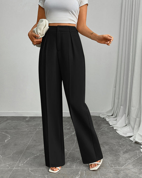Broek Casual Los Recht Wijd Pijp