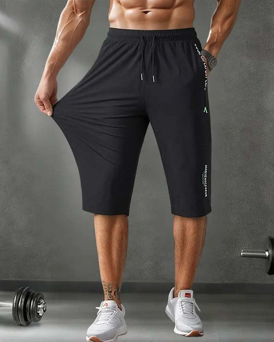 Broek Elastische Taille Capri Sneldrogend Sport