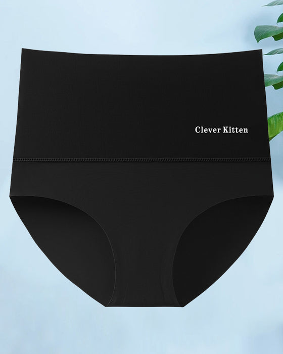 Hoge taille naadloze eenvoudige korte onderbroek