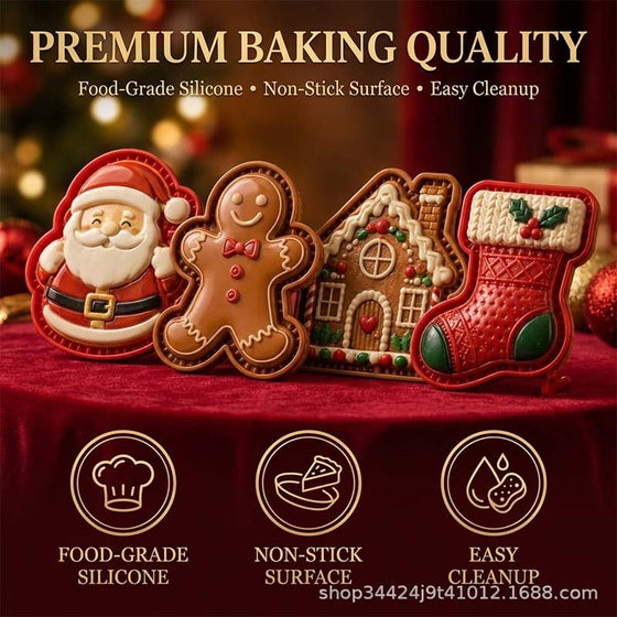 Kerst Mini Taartvorm Collectie