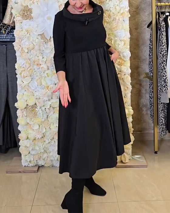 Jurk Fashionable Street Effen A-lijn