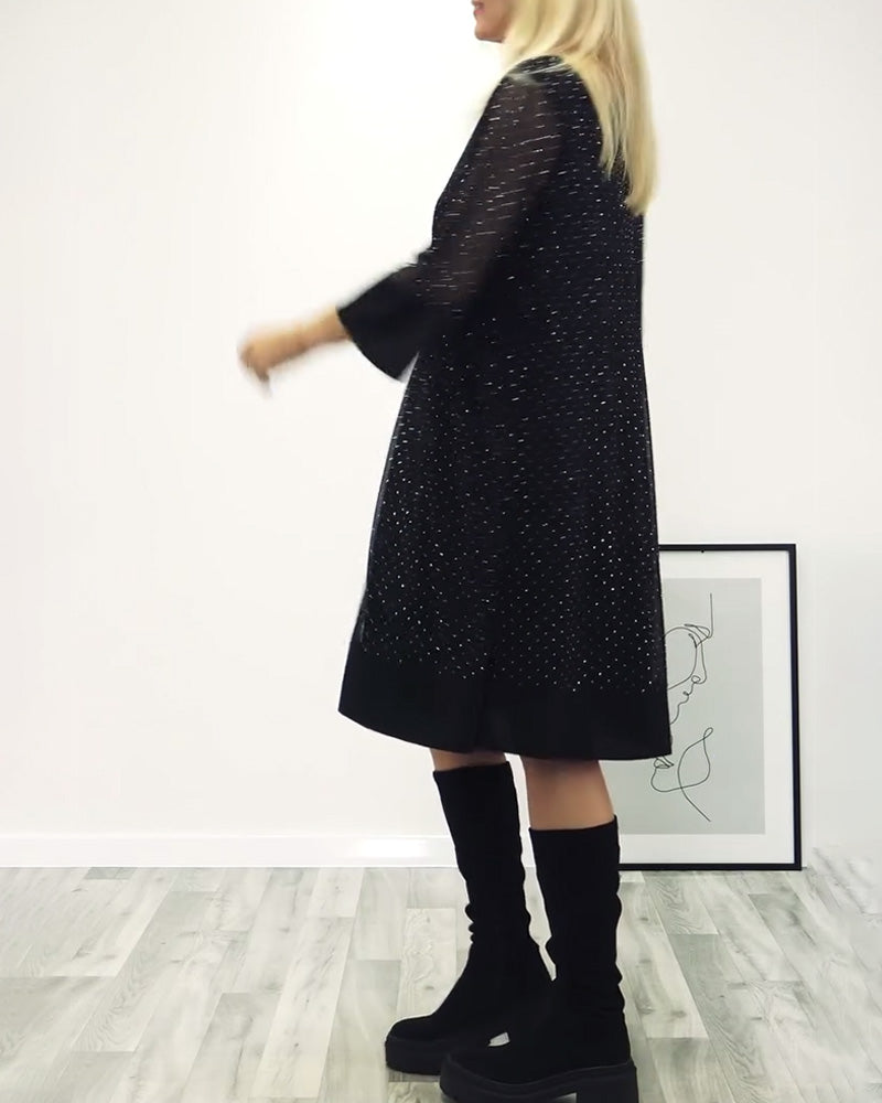 Glanzende Los Maasjurk