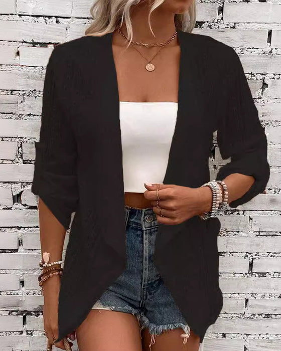 Eenvoudig, effen, elegant vest