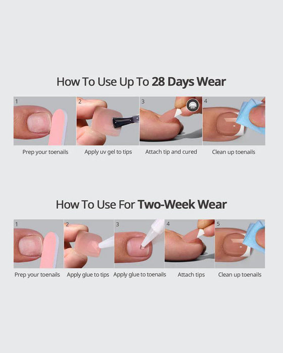 Teennagels French Kort Nude