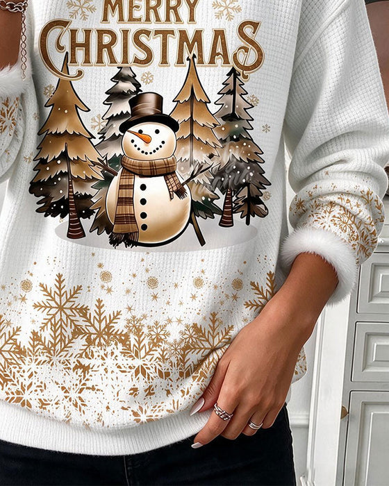 Sweatshirt Ronde Hals Lange Mouwen