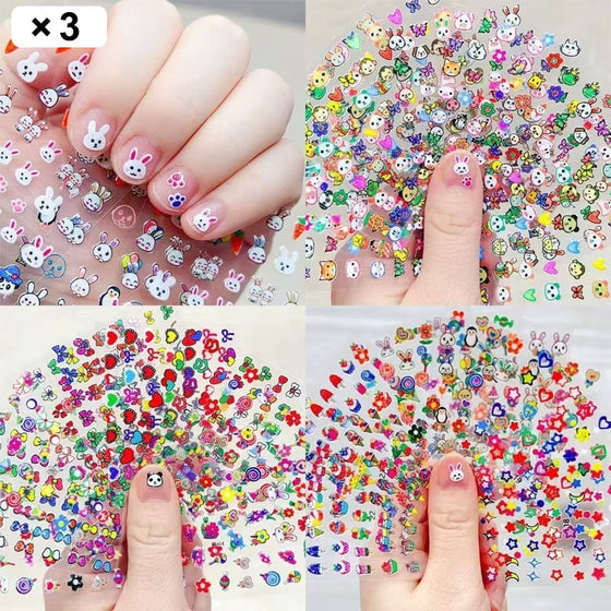 Glow-In-The-Dark Nagelstickers Voor Kinderen