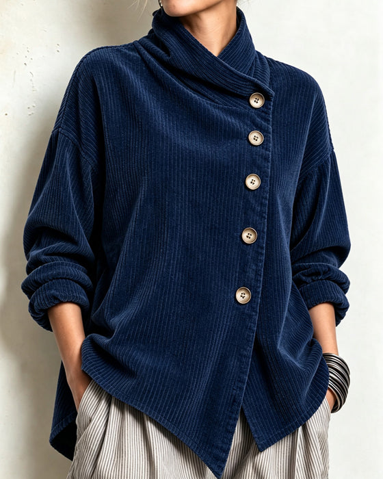 Jas Turtleneck Knoop Los
