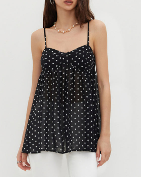 Cami Top Casual Mouwloos