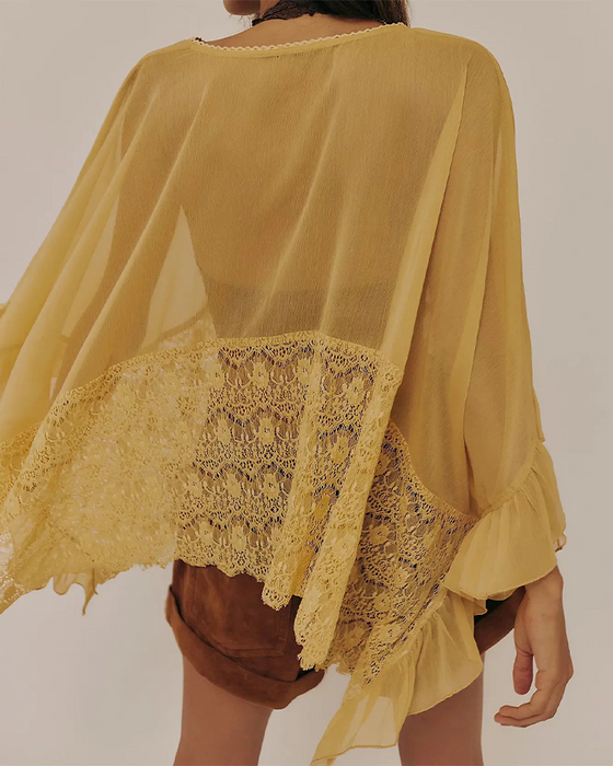Cover-Up Kant Patchwork Mesh