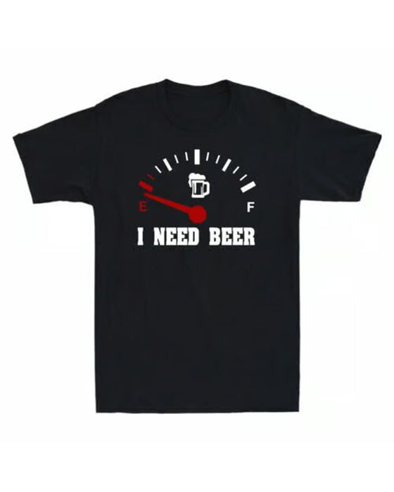 T-Shirt Heren Zandloper Print