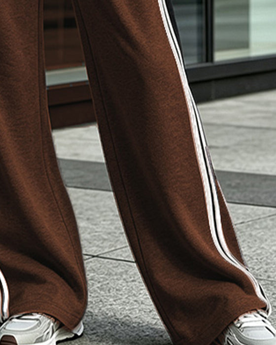 Set Effen Kleur Lange Mouwen Tweedelig