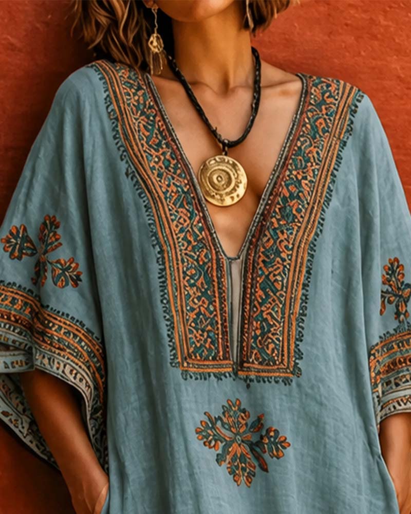 Jurk Bohemien Los Casual