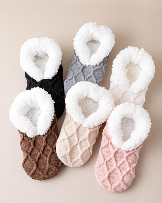 Gezellige antislip thermische vloersokken