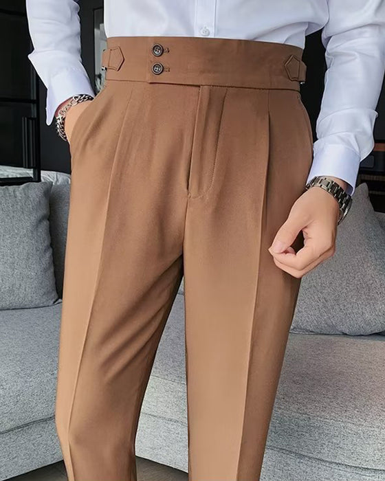 Heren Broek Zak Effen Casual Jurk