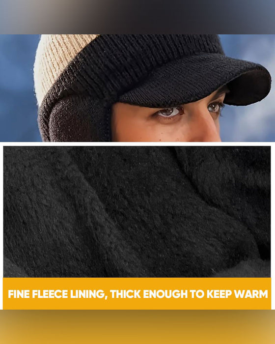 Winter Winddichte Thermische Muts Met Klep