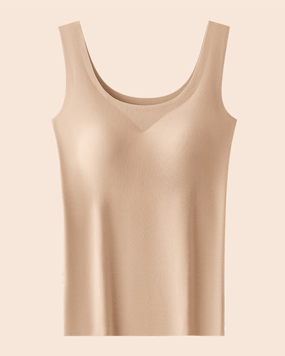 Tank Top Naadloos Ingebouwde Bh