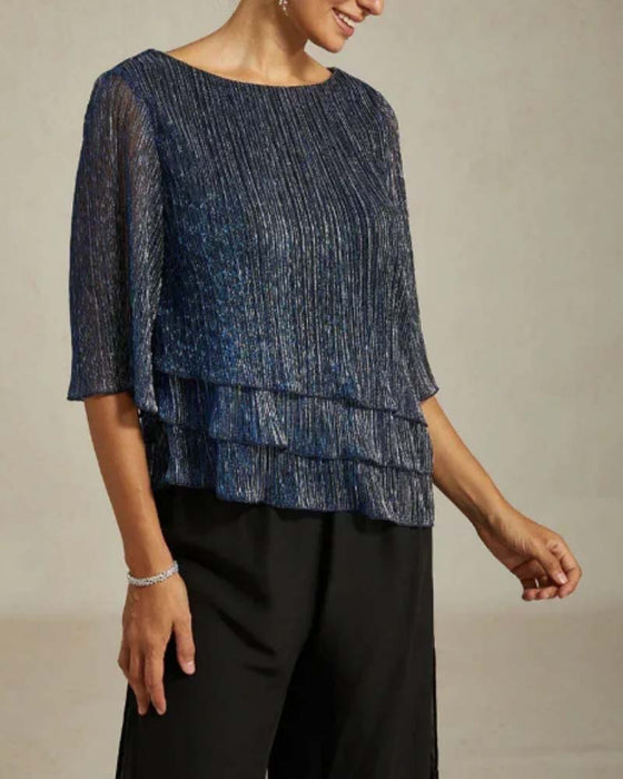 Stijlvol Shirt Met Ronde Hals