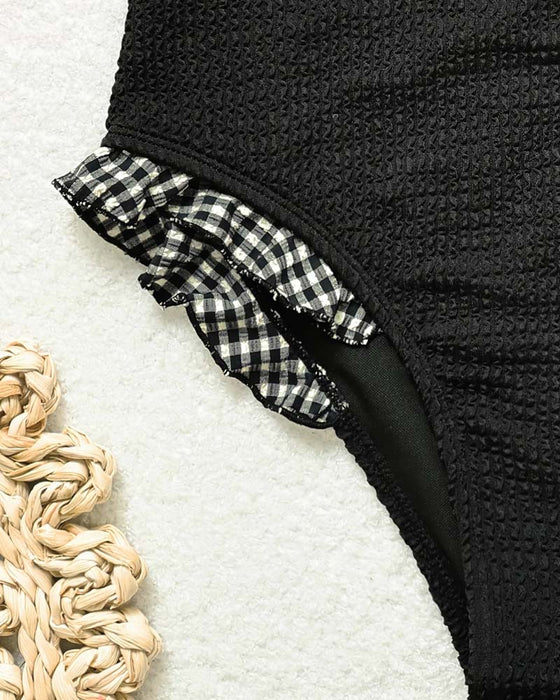 Bikini Ruit Ruffle Strapless