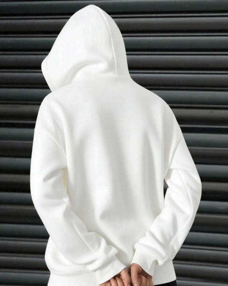 Jas Capuchon Casual Rits Sweatshirt