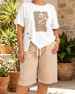 Set Korte Mouw T-Shirt En Shorts