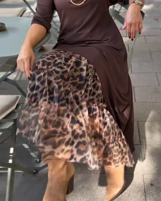 Rok Casual Allround Luipaardprint