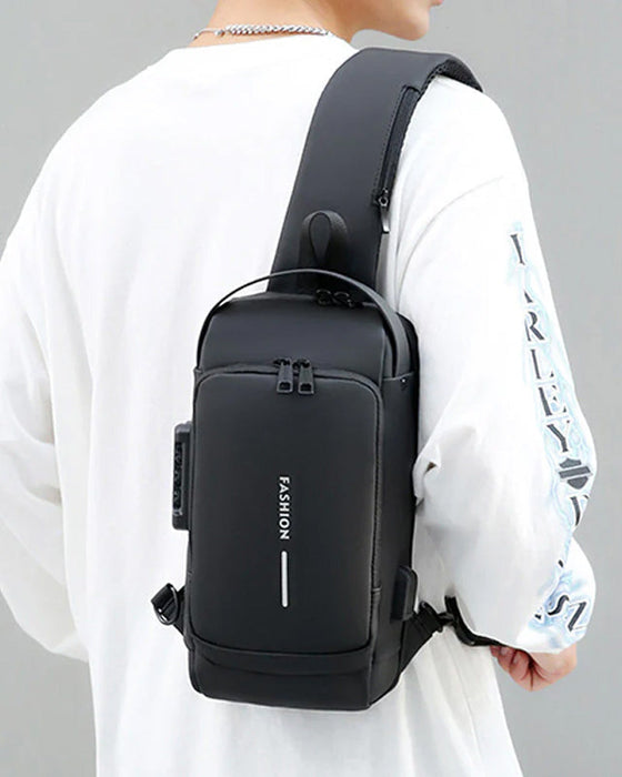 Wachtwoord anti-diefstal borsttas