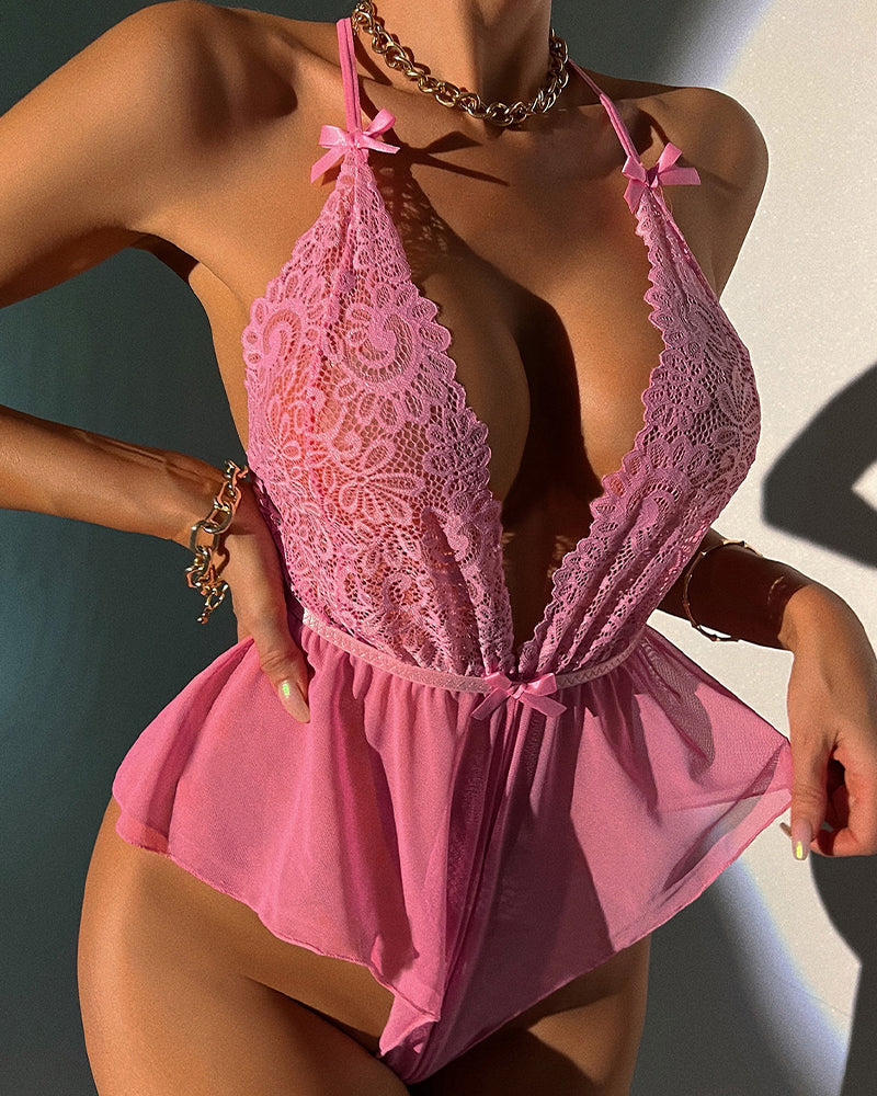 Lingerie Sexy Één-Delig Met Bandjes