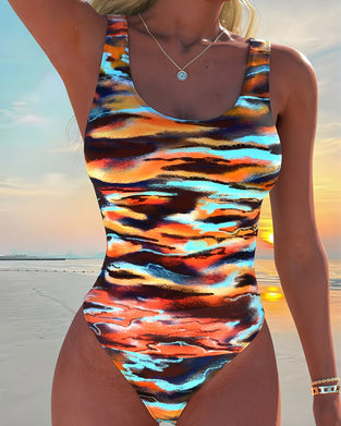 Een Stuk Badpak Slankmakend Driehoek