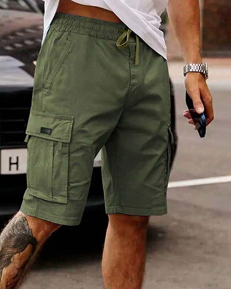 Shorts Trekkoord Cargo Casual