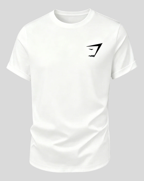 T-Shirt Ronde Hals, Korte Mouwen