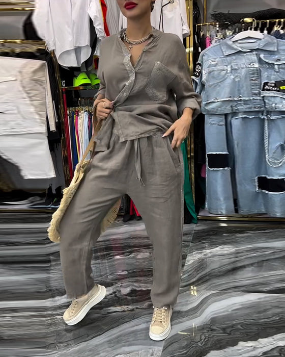 Pak Opstaande Kraag Zak Casual