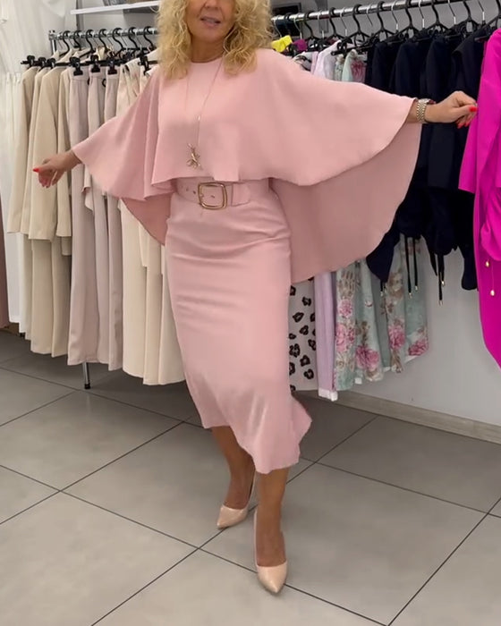 Jurk Fashionable Ronde Hals Elegant