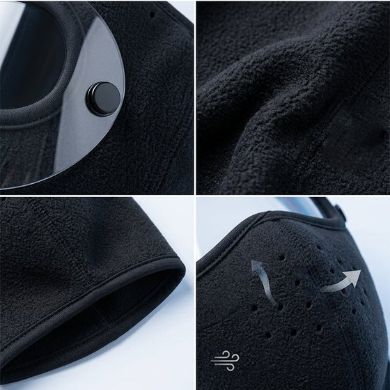 Thermische Oorbescherming Wintergezichtsmasker Met Beschermend Vizier