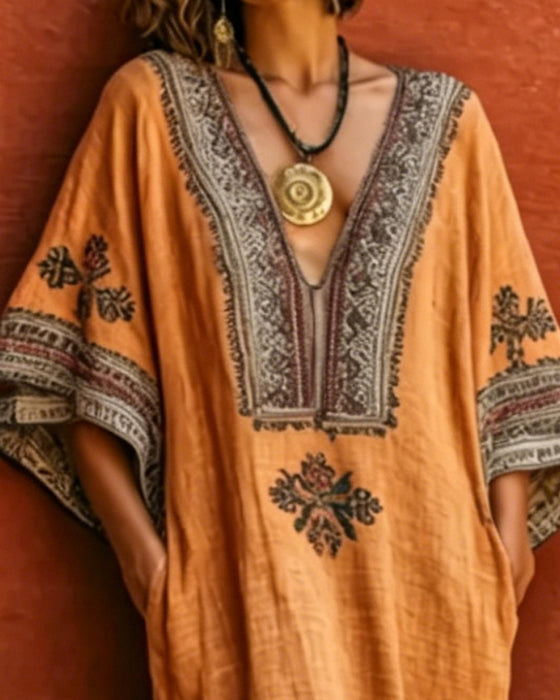 Jurk Bohemien Los Casual