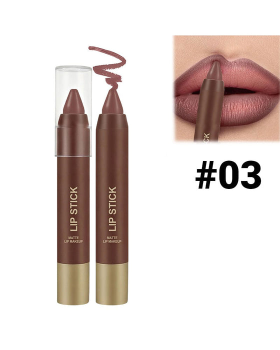 Fluweel Matte Zijde Textuur Hoog Pigment Lippenstift