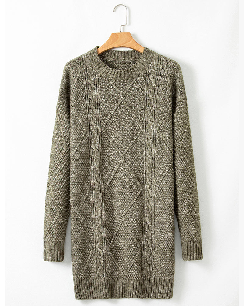 Truijurk casual ronde hals effen kleur