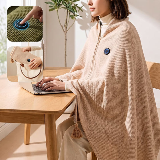 Verwarmde Omslagdoek