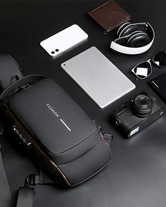 Wachtwoord anti-diefstal borsttas