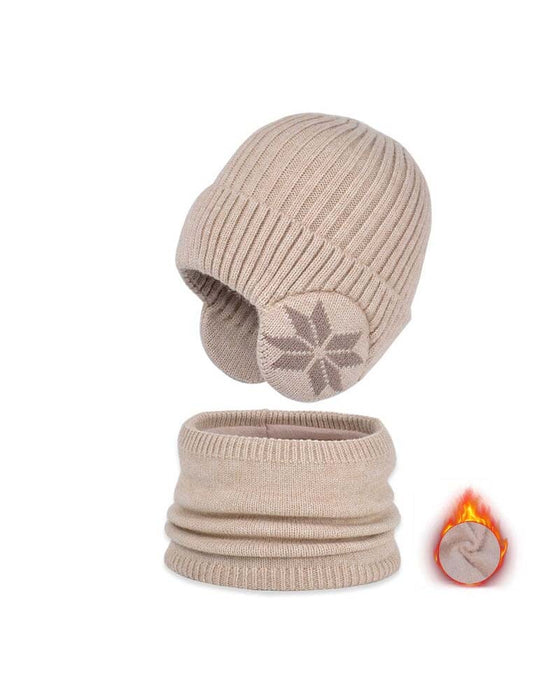 Wintermuts muts sjaal sets warme gebreide muts