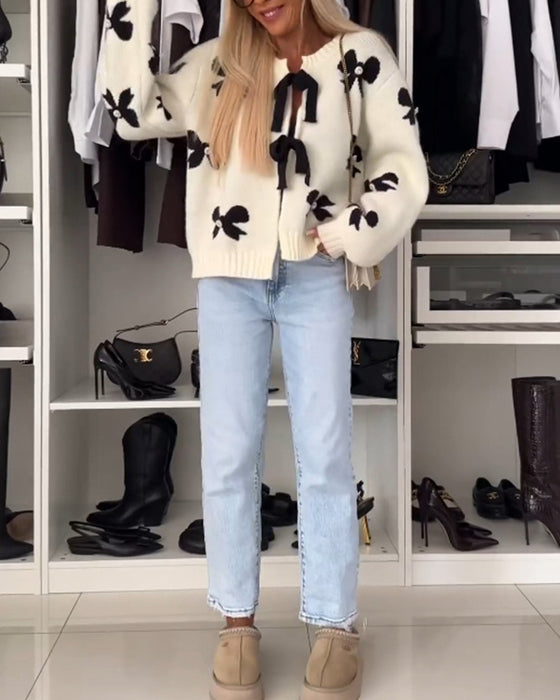 Strik-kralen vetervest