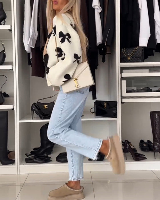 Strik-kralen vetervest