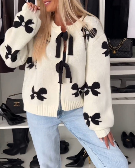 Strik-kralen vetervest