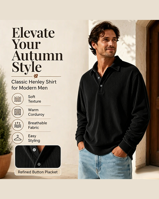 Heren Pullover Sweatshirt Knoopsgat Knoop Streep