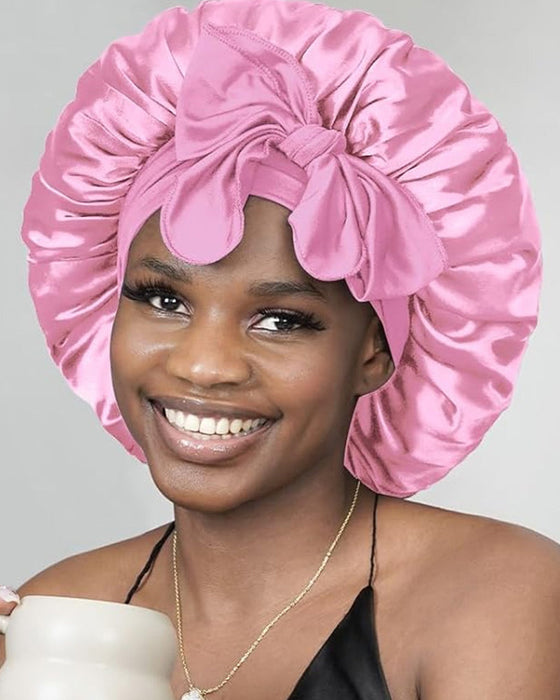 Zijden nachtslaapmutsje