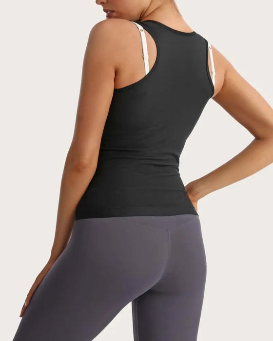 Dames Tanktop Zweet Workout Gym Vormgevend
