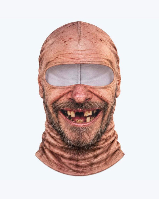 Masker Grappig 3d Brompot Oude Man Ski