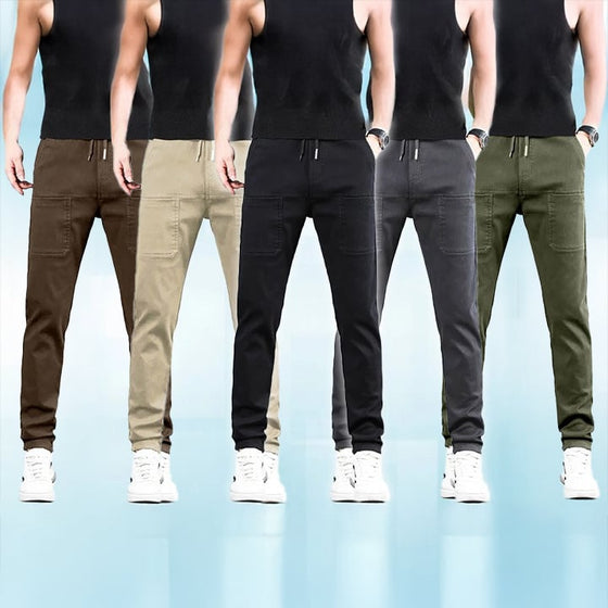 Broek Hoge Stretch Multi-Zak Duurzaam Cargo