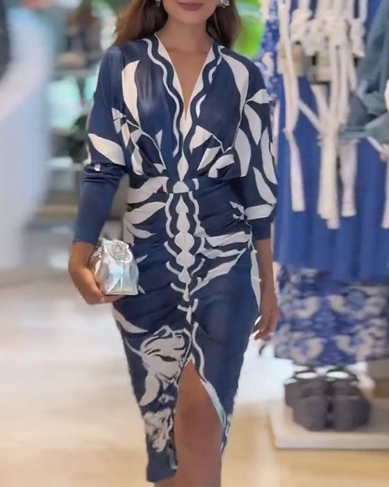 Sexy Elegante Jurk met V-hals